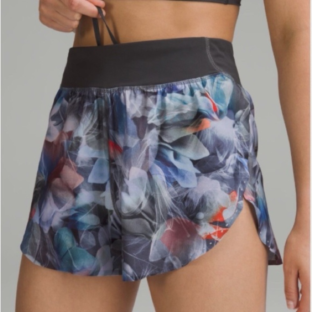 Floral Women's Fast and Free Lululemon Shorts